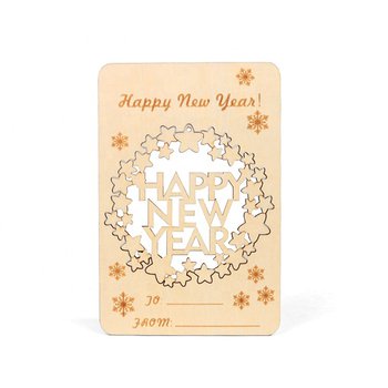 明信片-木製立體明信片-新年節慶賀卡-可客製化印刷logo_1